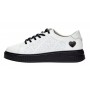 Pantofi dama casual din piele naturala - Aisha Alb GSK3032A